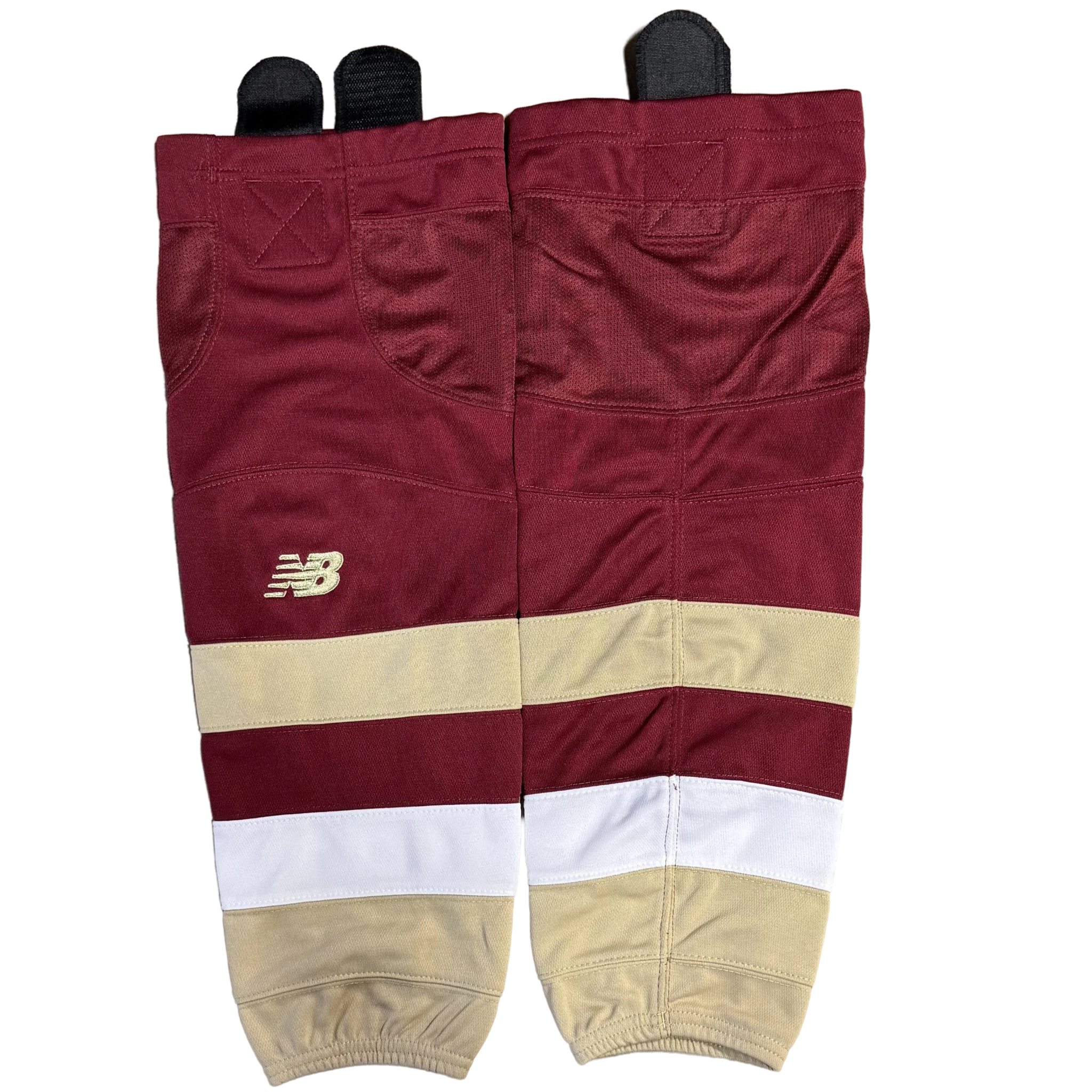 Nouvelles chaussettes NCAA - New Balance (marron/doré/blanc)